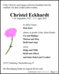 eine Anzeige